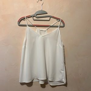 Sale!! Lush White Camisole Style Top